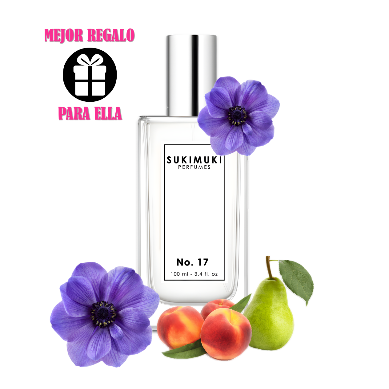 No. 17 | PERA | DURAZNO | LILA | ALMIZCLE