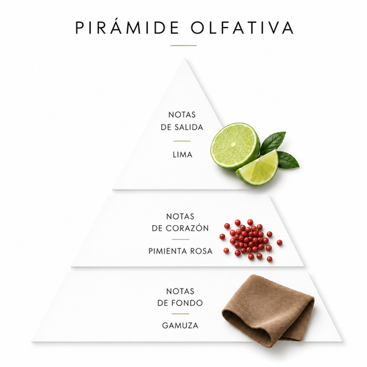 PERFUME 4 | LIMA | PIMIENTA ROSA | GAMUZA