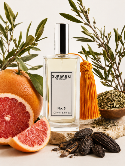PERFUME 5 | TORONJA | YERBA MATE | HABA TONKA