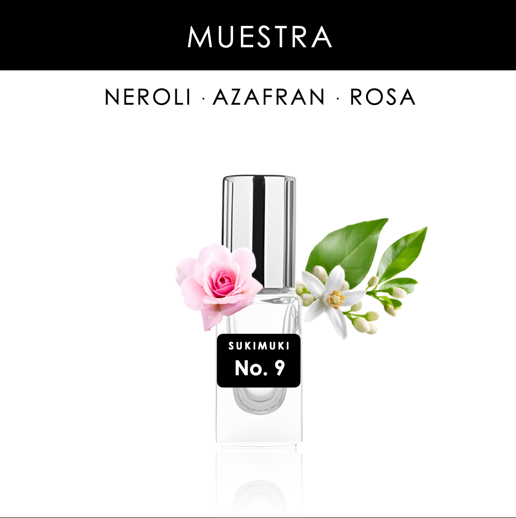 Muestra-No.9-Neroli-Azafran-Rosa