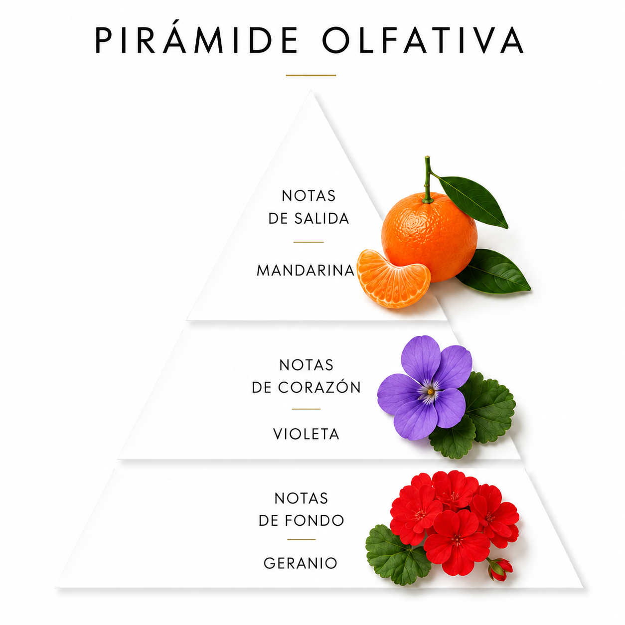PERFUME 12 | MANDARINA | VIOLETA | GERANIO
